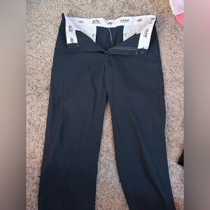 Dickies Black Chinos Classic Straight-Leg Pants